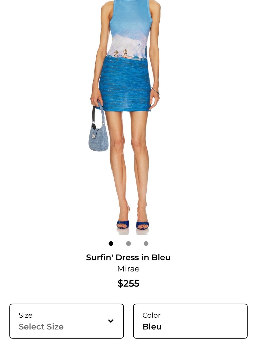 REVOLVE Bleu Gradient Mini Dress